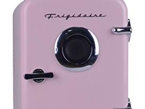 Frigidaire EFMIS151-PINK EFMIS151 ثلاجة صغيرة محمولة ومدمجة ومبردة للثلاجة المنزلية والمكتبية بسعة 4 لتر وقشعريرة بستة علب بسعة 12 أونصة وخالية من الفريون بنسبة 100٪ وصديقة للبيئة ، قياسية ، وردي