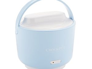 Crock-Pot® 24-Ounce Lunch Crock® Food Warmer ، Deluxe Edition ، أزرق