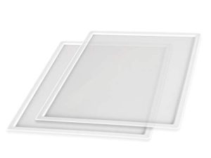 COSORI Food Dehydrator Machine Fruit Roll Sheets ، بطانات صينية بلاستيكية خالية من BPA ، لجلود الفاكهة واللحوم ولحم البقر المتشنج والأعشاب والخضروات C267-2FR ، عبوتان ، أبيض