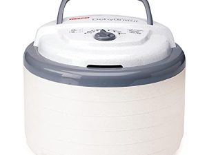 NESCO FD-75A Snackmaster Pro Food Dehydrator، For Snacks، Fruit، Beef Jerky، Grey