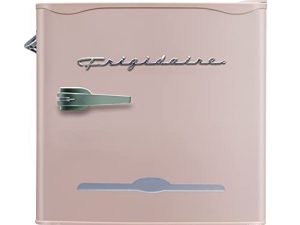 FRIGIDAIRE Coral EFR176- AMZ EFR176 Retro Mini Refrigerator-Saving Energy-Adjust Thermostat Control-Side Mounted Bottle Open-Ideal for Dorm، Office، RV، Garage، Apartment 1.6 قدم مكعب