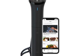Anova Culinary AN400-US00 Nano Sous Vide جهاز طهي دقيق ، 12.8 بوصة × 2.2 بوصة × 4.1 بوصة ، فضي