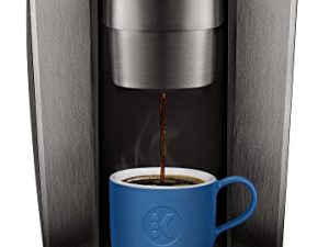 ماكينة صنع القهوة Keurig K-Elite ، ماكينة تحضير القهوة بكوب K-Cup ، مع قدرة قهوة مثلجة ، لوح مصقول