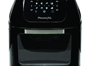 فرن PowerXL Air Fryer سعة 10 كوارت مقلاة الهواء الساخن والمشواة ومجفف الطعام