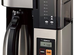 ماكينة صنع القهوة Zojirushi EC-YTC100XB ، 10 أكواب ، ستانلس ستيل / أسود