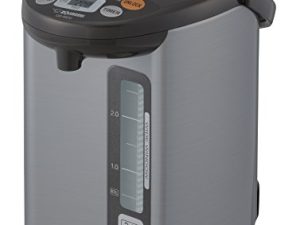 غلاية ماء Zojirushi CD-WCC30 Micom وتسخين ، فضي