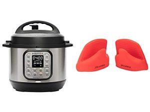 طباخ الضغط الكهربائي Instant Pot Duo Mini 7 في 1 ، معقم ، طباخ بطيء ، جهاز طهي الأرز ، جهاز بخار ، مقلاة ، صانع الزبادي ، وتسخين ، 3 كوارت ، 11 برنامجًا بلمسة واحدة وقفازات صغيرة للوعاء