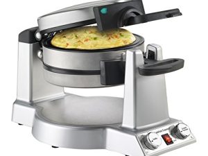 Cuisinart WAF-B50 Breakfast Express صانع الوافل / العجة ، من الفولاذ المقاوم للصدأ